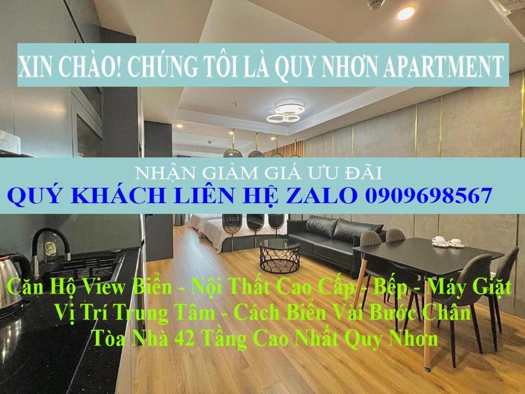Can Ho Bien Quy Nhon - Sunflower Exteriör bild